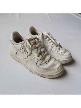 Nike Force 1 Low White Sneakers Boys’ 12